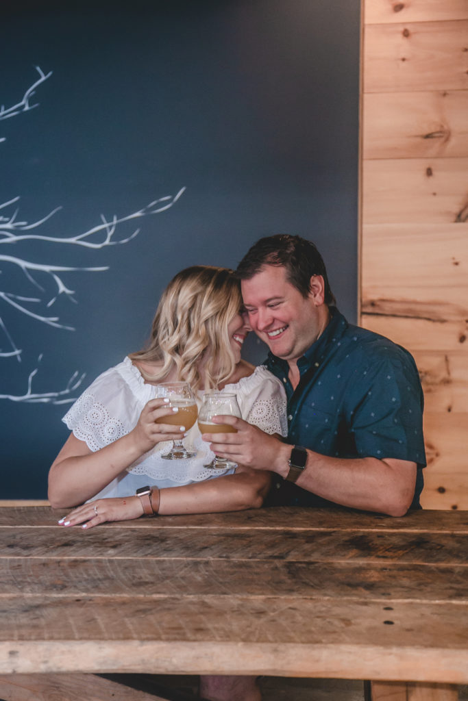 treehouse brewing engagement session