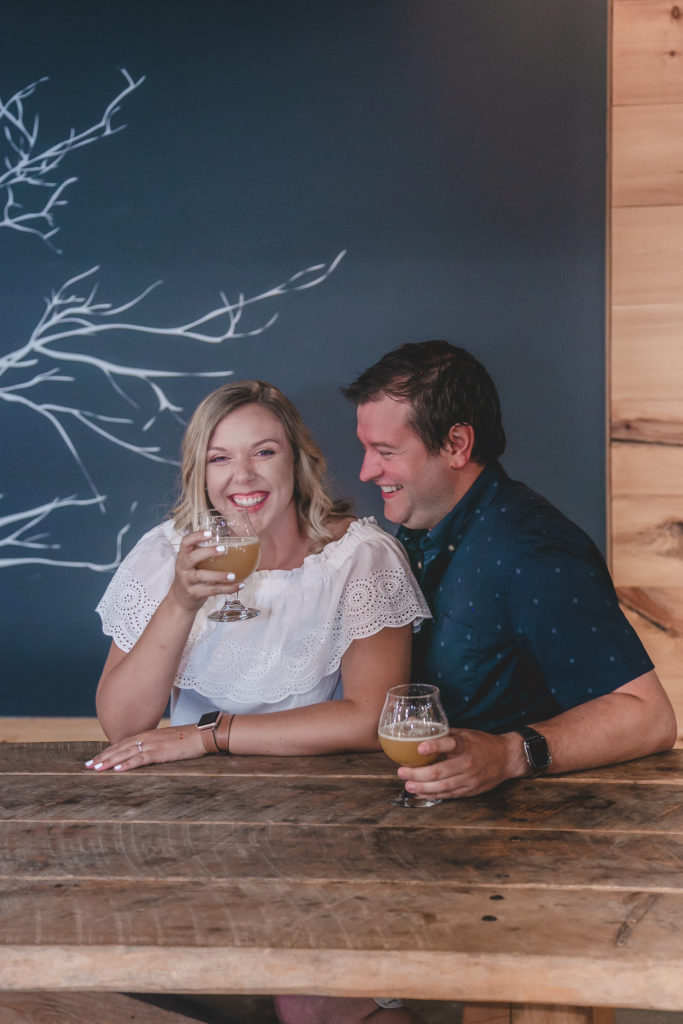 treehouse brewing engagement session