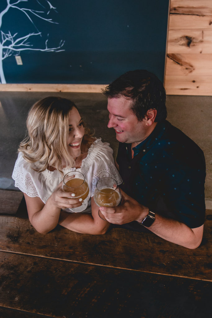 treehouse brewing engagement session