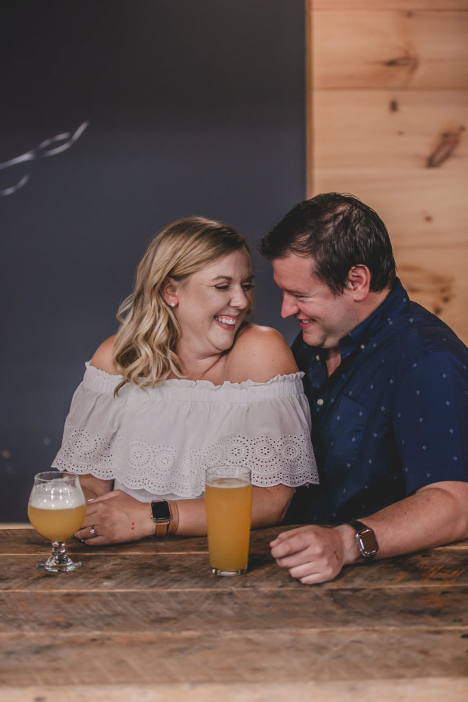 treehouse brewing engagement session