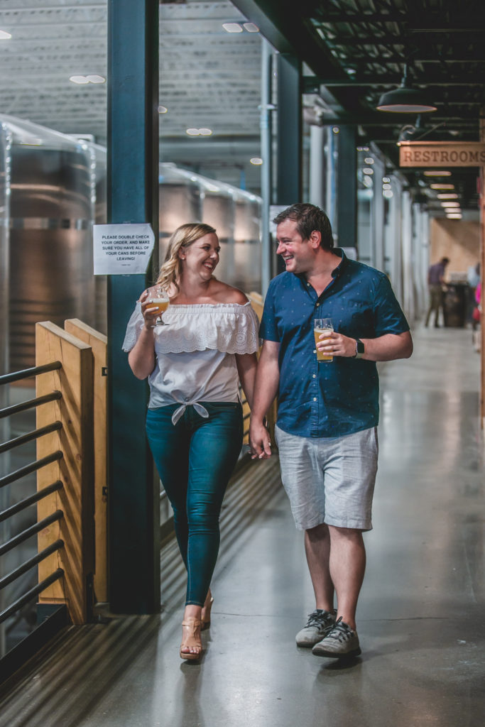 treehouse brewing engagement session