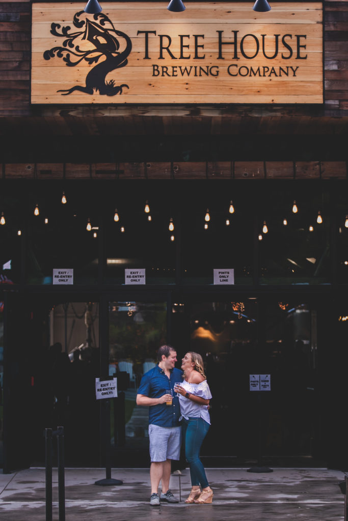 treehouse brewing engagement session