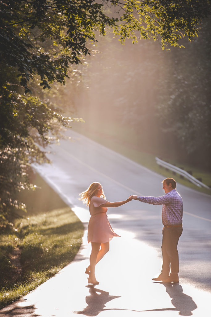 state park engagement session