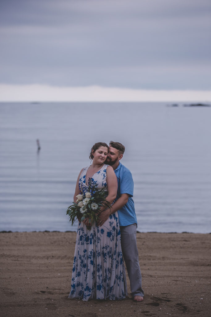 blue floral dress, summer engagement session, summer photo shoot, outdoor engagement session, moody engagement session, moody engagement photos, moody engagement photo session, film style engagement session, film style engagement photos, film engagement shoot, film engagement photos, whimsical engagement shoot, coastal engagement session, costal engagement photos, beach engagement, park engagement, moody engagement, candid engagement, Brandford, CT, Guildford, CT, Connecticut photos, Connecticut Engagement, CT Engagement