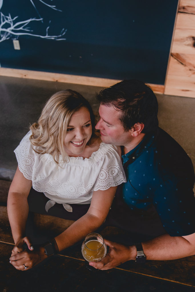 Treehouse Brewing engagement session