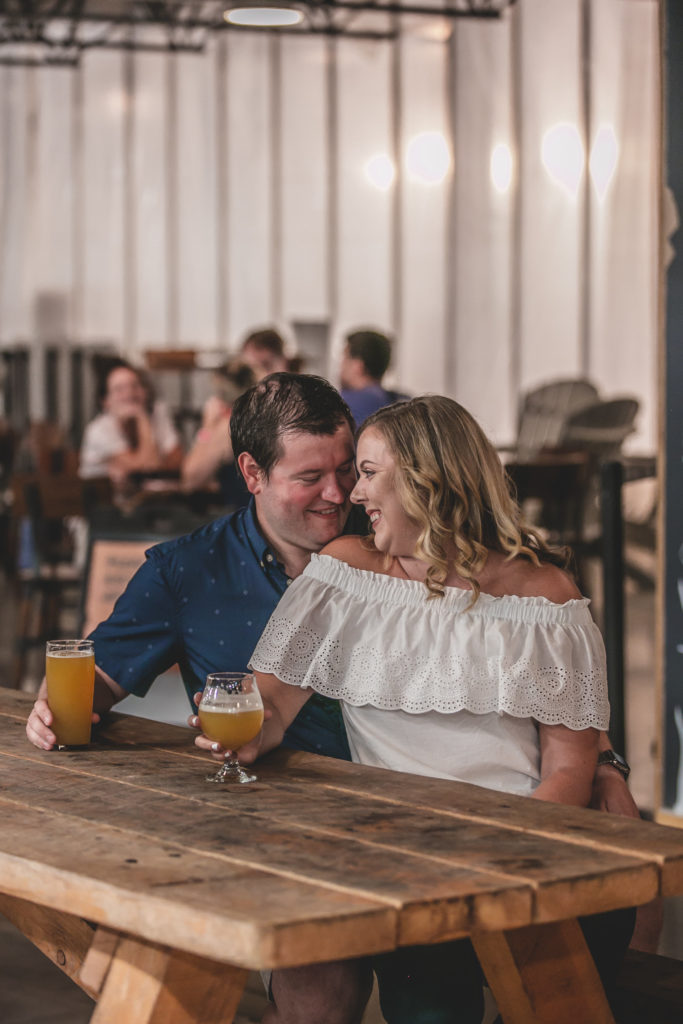 treehouse brewing engagement session