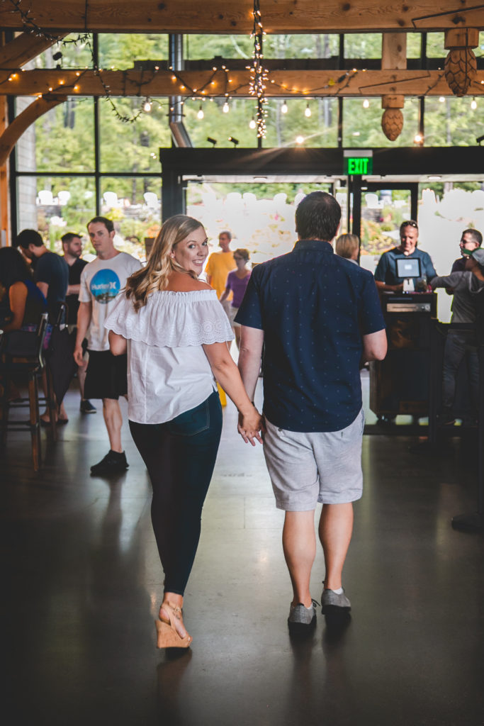 treehouse brewing engagement session